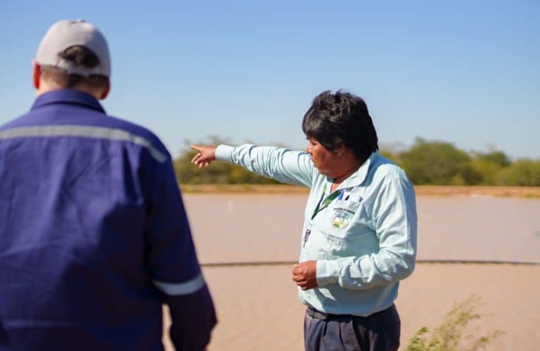 Dos comunidades indígenas del Chaco trabajan por el agua