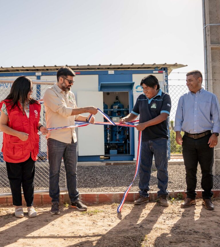 La comunidad Campo Alegre ya accede al agua potable gracias a la instalación de una planta de tratamiento